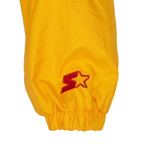 Kansas City Chiefs Jacket Starter Half Zip Pullover Red Yellow Mens Size M Retro - Picture 7 of 14